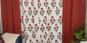 Handblock Cotton Curtains