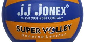 Jj Jonex Leather Moulded Volleyball