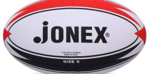 JJ Jonex Match Rugby Ball Size 5, Multicolor (MYC)