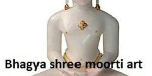 Marble Jain Mahaveer Statue