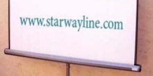 Mobile Projection Screen