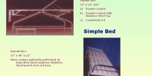 Semi Fowler Bed