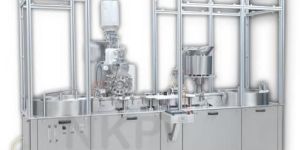 Utomatic Injectable Dry Powder Filling with Rubber Stoppering Machine