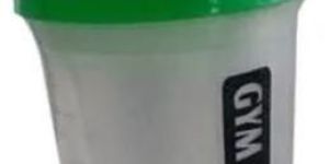 Plastic Protein Shaker Bottle