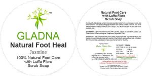 Foot Heal - (natural Luffa Scrub Soap)