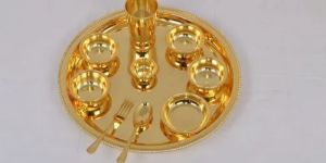 Brass Thalli Set