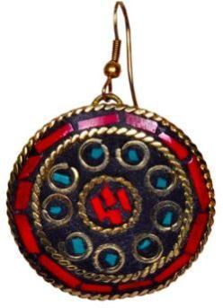 Brass Dangle Earrings