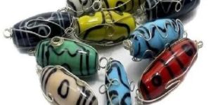 Bumpy Glass Beads
