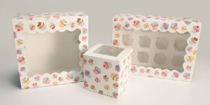 Printed Cupcake Boxes