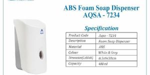 ABS FOAM SOAP DISPENSER AQSA 7234
