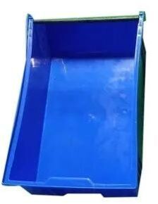 Blue Plastic Storage Bin