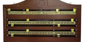 Wooden Score Board