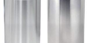 Silver Stainless Steel Garbage Can