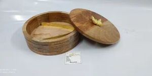 Wooden Chapati Box