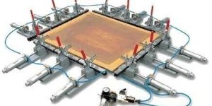 Pneumatic Fabric Stretching Clamp