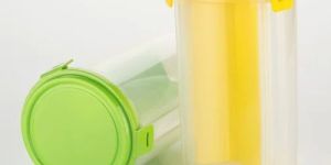 Plastic Circular Easy Flow Storage Container