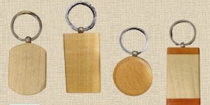 Promotional Wooden Keychain