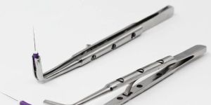 Stainless Steel Endo File Holding Forceps