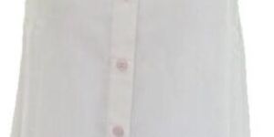 Woven Shirt with Stud Embellishment