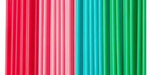 Multicolor Plastic Soda Drinking Straw