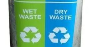 Stainless Steel Duo Dustbin