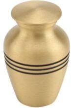 Brass Gold Keepsake Urn