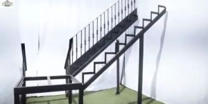 Shaped Staircase