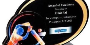 Cricket Event Trophy