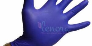 Non-Powdered Blue Nitrile Examination Gloves