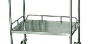 Stainless Steel Hospital Trolley