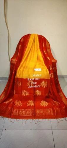 Matka Silk Jamdani Saree