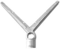 Y Barb Arm 6 Wire - Pressed Steel
