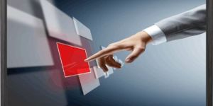 Interactive LED Touch Screen