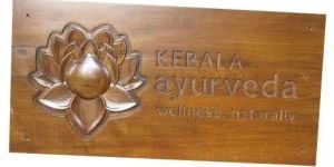 Wooden Name Plate