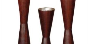 Wooden Candle Holders