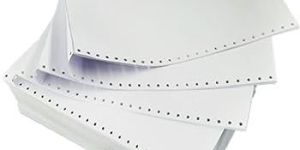 6X8X2 60GSM Chirag Dot Matrix Printer Paper