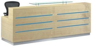 Wooden Reception Table