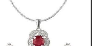 Silver Necklace Set