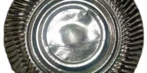 120 GSM Silver Paper Plate