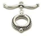 Designer Silver Toggles