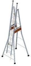 ALUMINIUM TELESCOPIC SELF SUPPORTING LADDER