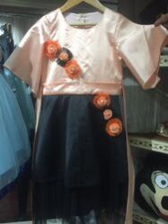 Silk Girl Festive Wear Kids Dress