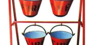 Fire Buckets with Stand