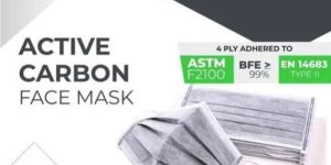 4 Ply Carbon Face Mask