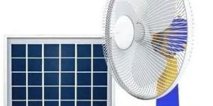 Solar DC Table Fan