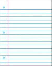 Notebook Paper