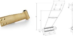 Glass Type P Bracket