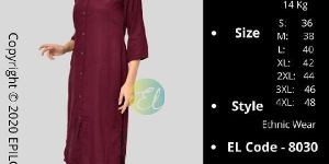 EPILOG Shervani Style Casual Kurti