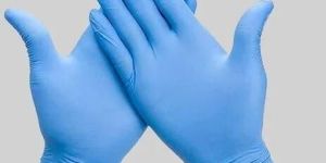 BLUE NITRILE GLOVES