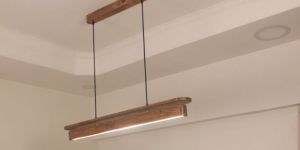 Wooden LED Hanging Lamp
